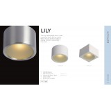 LUCIDE 17996/01/31 | Lily Lucide stropne svjetiljke svjetiljka 1x G9 IP54 bijelo, opal