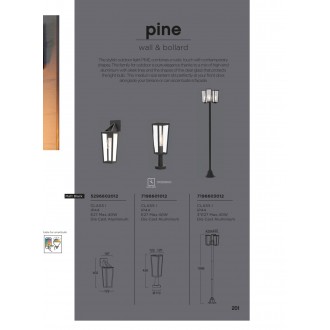 LUTEC 9705519000 | Pine-LU Lutec sjenilo rezervni dijelovi prozirno
