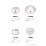 MARKSLOJD 105621 | Taby Markslojd stropne svjetiljke svjetiljka 1x LED 750lm 3000K IP44 krom, opal