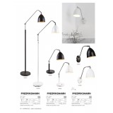 MARKSLOJD 105027 | Fredrikshamn Markslojd zidna svjetiljka s prekidačem elementi koji se mogu okretati 1x E27 krom, crno
