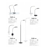 MARKSLOJD 106471 | Flex-MS Markslojd svjetiljke sa štipaljkama svjetiljka sa prekidačem na kablu fleksibilna 1x LED 300lm 3000K krom, crno