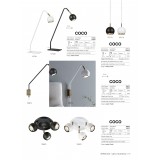 MARKSLOJD 107340 | Coco-MS Markslojd stolna svjetiljka 48cm sa prekidačem na kablu elementi koji se mogu okretati 1x GU10 crno, antik bakar