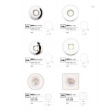 MAXLIGHT H0063 | Technical-spoT Maxlight ugradbena svjetiljka okrugli Ø90mm 1x LED 550lm 3000K IP65 bijelo