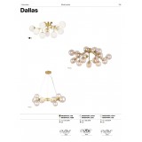 MAYTONI MOD545CL-12BS | Dallas-MAY Maytoni stropne svjetiljke svjetiljka zlatno