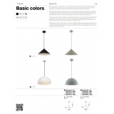 MAYTONI MOD167PL-01BG | Basic-colors Maytoni visilice svjetiljka sivo