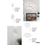 NOVA LUCE 9084081 | Cronus Nova Luce zidna svjetiljka može se bojati, pozadinska rasvjeta 1x LED 1121lm 3000K bijelo