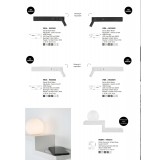 NOVA LUCE 9533524 | Vida-NL Nova Luce zidna svjetiljka s prekidačem elementi koji se mogu okretati, USB utikač, pozadinska rasvjeta 1x LED 210lm + 1x LED 350lm 3000K bijelo mat