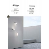NOVA LUCE 9027202 | Fungo-NL Nova Luce zidna svjetiljka 1x LED 536lm 3000K IP65 bijelo mat, opal