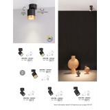 NOVA LUCE 92001 | Universal-NL Nova Luce spot CRI>90 svjetiljka UGR <13, elementi koji se mogu okretati 1x LED 1450lm 3000K bijelo mat, crno