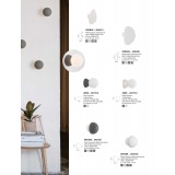 NOVA LUCE 41688001 | Sandro Nova Luce zidna svjetiljka okrugli može se bojati 1x G9 bijelo