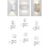 NOVA LUCE 9164041 | Sandro Nova Luce zidna svjetiljka može se bojati 1x E14 bijelo