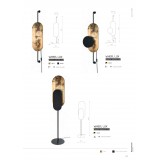 NOWODVORSKI 8428 | Wheel-Lux Nowodvorski zidna svjetiljka sa prekidačem na kablu sa kablom i vilastim utikačem 2x G9 crno