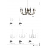 NOWODVORSKI 202 | Ares Nowodvorski zidna svjetiljka 1x E14 antik brončano