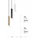 NOWODVORSKI 5456 | Eye-Graphite Nowodvorski visilice svjetiljka šipka 1x GU10 grafit