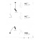 NOWODVORSKI 6501 | Eye-Black Nowodvorski zidna svjetiljka s prekidačem elementi koji se mogu okretati 1x GU10 crno, krom