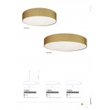 NOWODVORSKI 8950 | Turda Nowodvorski visilice svjetiljka okrugli 3x E27 zlatno, bijelo