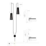 NOWODVORSKI 9264 | DoverN Nowodvorski visilice svjetiljka sa kablom i vilastim utikačem 1x GU10 crno, mesing