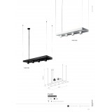 NOWODVORSKI 9381 | Plant Nowodvorski visilice svjetiljka 4x GU10 crno