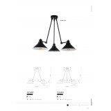 NOWODVORSKI 9143 | Techno-NW Nowodvorski stropne svjetiljke svjetiljka elementi koji se mogu okretati 2x E27 crno, bijelo