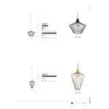 NOWODVORSKI 8857 | Wave-NW Nowodvorski visilice svjetiljka 1x E27 mesing