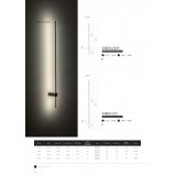 NOWODVORSKI 10314 | Saber-NW Nowodvorski zidna svjetiljka 1x LED 540lm 3000K crno