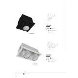 NOWODVORSKI 8936 | Eye-Mod Nowodvorski ugradbena svjetiljka izvori svjetlosti koji se mogu okretati 110x110mm 1x GU10 bijelo