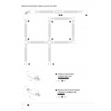 NOWODVORSKI 8972 | Profile Nowodvorski element sustava - utičnica za napajanje - udubljen rezervni dijelovi bijelo