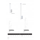 NOWODVORSKI 8121 | Ice-Tube-NW Nowodvorski ovetljenje ogledala svjetiljka 1x LED 430lm 4000K IP44 krom, opal