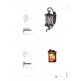 NOWODVORSKI 6911 | Lantern Nowodvorski zidna svjetiljka 1x E27 IP23 tamno siva, prozirna