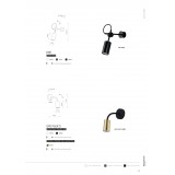 NOWODVORSKI 9067 | Eye-Brass Nowodvorski zidna svjetiljka s prekidačem fleksibilna 1x GU10 crno, mesing
