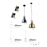 NOWODVORSKI 8380 | Amalfi-NW Nowodvorski visilice svjetiljka elementi koji se mogu okretati 1x E27 crno, mesing, srebrno