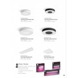 PHILIPS 8719514355057 | PHILIPS-hue-Surimu Philips stropne svjetiljke hue smart rasvjeta pravotkutnik jačina svjetlosti se može podešavati, promjenjive boje, sa podešavanjem temperature boje, Bluetooth 1x LED 4200lm 2200 <-> 6500K bijelo