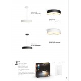 PHILIPS 8719514341258 | PHILIPS-hue-Fair Philips stropne svjetiljke hue DIM portable prekidač + hue smart rasvjeta okrugli daljinski upravljač jačina svjetlosti se može podešavati, sa podešavanjem temperature boje, Bluetooth 1x LED 3000lm 2200 <-> 6
