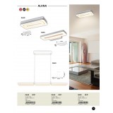 RABALUX 5650 | Alana-RA Rabalux zidna svjetiljka 1x LED 1000lm 3000K bijelo mat