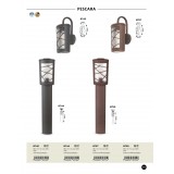 RABALUX 8742 | PescaraR Rabalux zidna svjetiljka UV odporna plastika 1x E27 IP44 UV antracit siva, opal