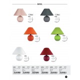 RABALUX 4907 | Ariel Rabalux stolna svjetiljka 19cm sa prekidačem na kablu 1x E14 zeleno