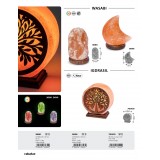 RABALUX 3680 | Wasabi Rabalux dekoracija svjetiljka promjenjive boje, USB utikač 1x LED RGBK boja hrasta, narančasto