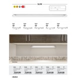 RABALUX 2345 | SlimR Rabalux zidna svjetiljka s prekidačem 1x G5 / T4 2500lm 2700K bijelo