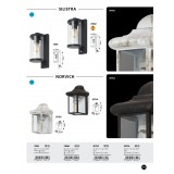 RABALUX 7892 | Silistra Rabalux zidna svjetiljka sa senzorom 1x E27 IP44 antracit, prozirno