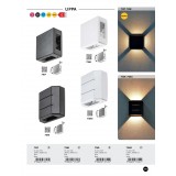 RABALUX 7320 | Lippa-RA Rabalux zidna svjetiljka četvorougaoni 1x LED 150lm 3000K IP54 bijelo