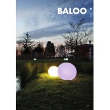 REDO 9968 | Baloo-RD Redo dekoracija svjetiljka 1x E27 IP65 opal