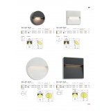 REDO 9626 | Even-RD Redo zidna svjetiljka 1x LED 420lm 3000K IP54 bijelo mat, saten