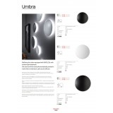 REDO 01-1333 | Umbra-RD Redo zidna svjetiljka 1x LED 802lm 3000K bijelo mat