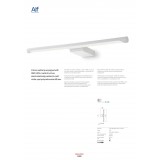 REDO 01-1228 | Alf-RD Redo zidna svjetiljka 1x LED 702lm 3000K bijelo mat, opal