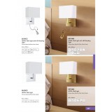 SEARCHLIGHT 6519AB | Wall-SL Searchlight zidna svjetiljka s prekidačem fleksibilna 1x E27 + 1x LED 70lm antik bakar, bijelo