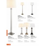 SEARCHLIGHT EU5141AB | Pedestal Searchlight stolna svjetiljka 62cm s prekidačem 1x E27 antik bakar, prozirno, krem