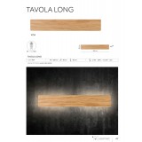 TK LIGHTING 4754 | Tavola Tk Lighting zidna svjetiljka háttérvilágítás 2x G9 bezbojno