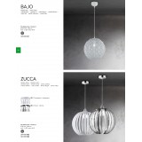 TRIO 307290101 | Bajo-TR Trio visilice svjetiljka 1x E27 bijelo