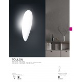 TRIO 204700101 | Toulon-TR Trio zidna svjetiljka 1x E27 bijelo