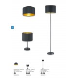TRIO 608200279 | Hostel Trio stropne svjetiljke svjetiljka 2x E14 crno mat, zlatno